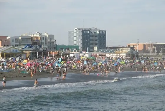夏は海水浴に！