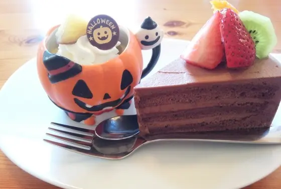 季節ごとの可愛いケーキがお待ちしてます♪