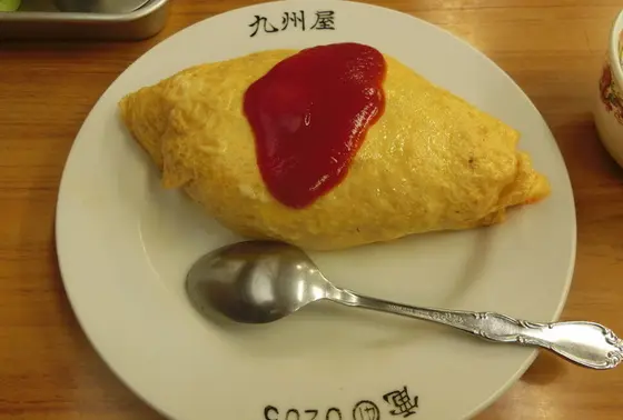 さすが浦賀！オムライスの形も船みたい
