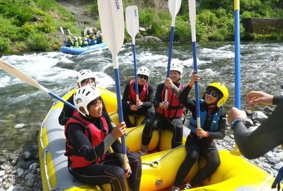 レクチャーを受けて出発！