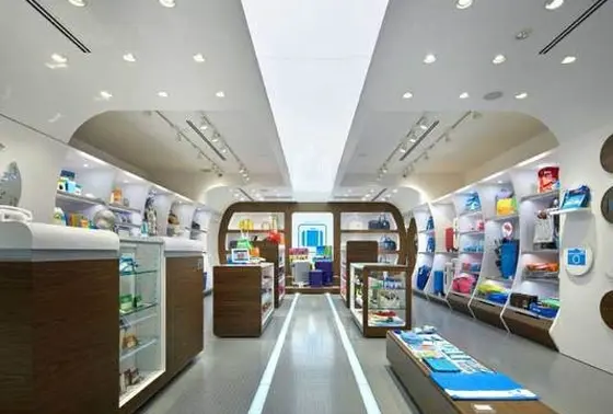 おしゃれな店内