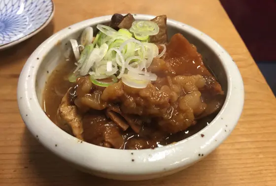 当店一番人気のもつ煮!!