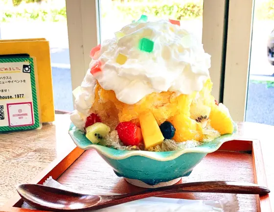 🍧「生フルーツヨーグルトエスプーマ仕立て」