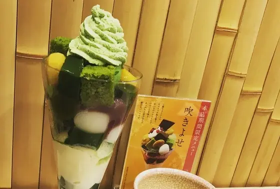 抹茶パフェ