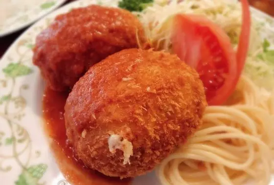 カニクリームコロッケがやばい…。