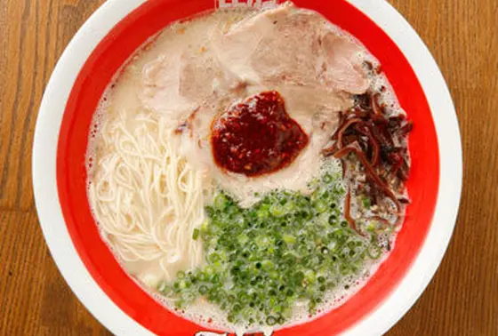 とんこつラーメン。
