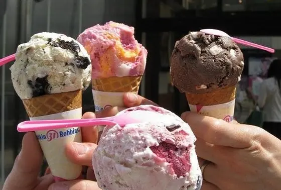 サーティワンのアイスクリームと一緒に♡