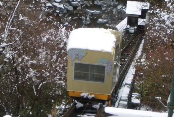 露天風呂への道のりは・・・