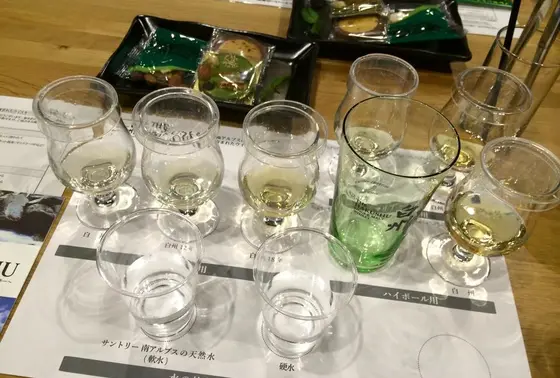 試飲はこんな感じ！