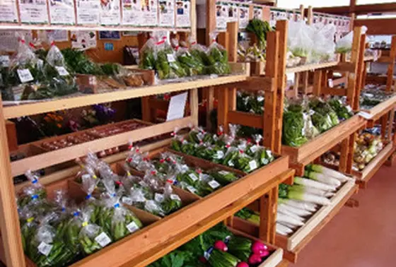 季節の花やクラフト品も