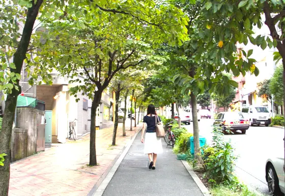 緑道をおさんぽ