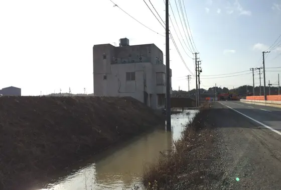 気仙沼の町の様子