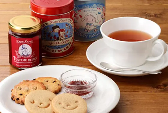 可愛らしいパッケージ