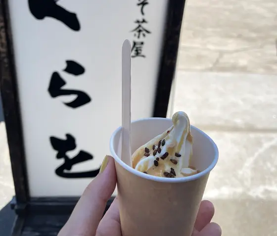 味噌キャラメルソフト