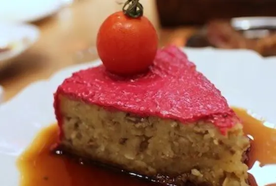 ケーキの形をした肉じゃが！