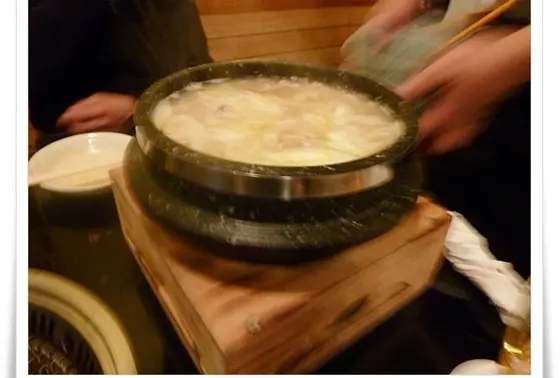 参鶏湯粥