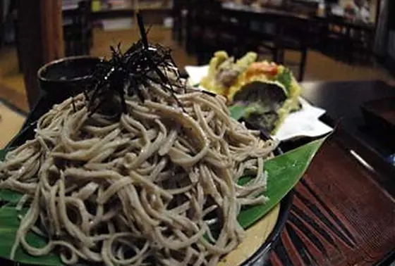 香りとコシがしっかりした蕎麦。