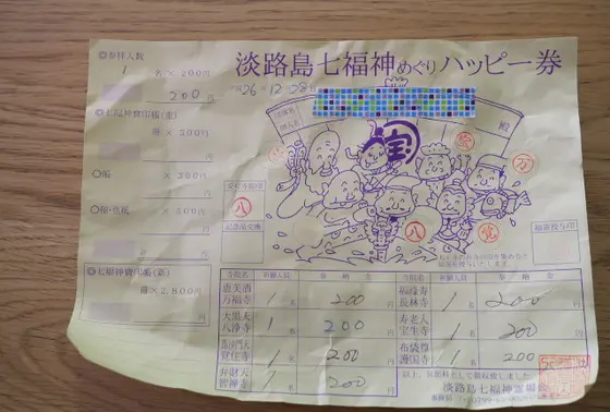 淡路島・七福神巡りの説明