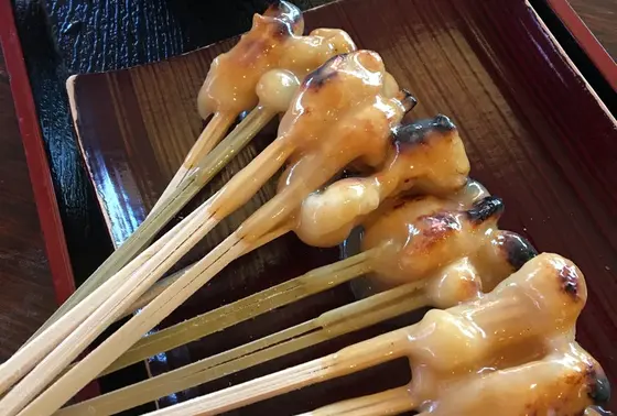 清涼寺のあぶり餅