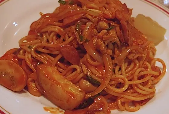 昔ながらのナポリタン