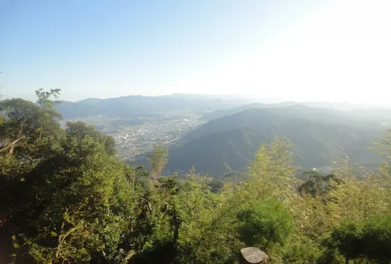 山頂からの景色もオススメです。