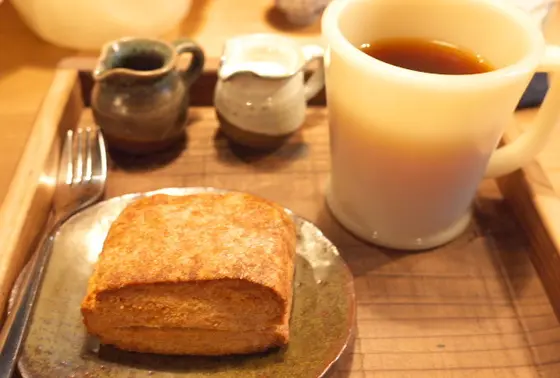 自家焙煎のコーヒー豆