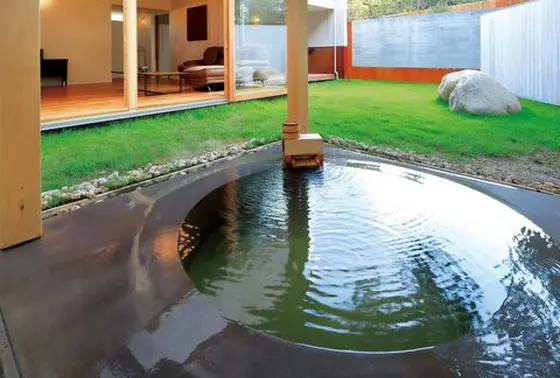 温泉付き