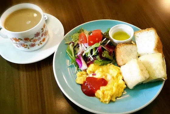 かわいいながらも、実力派モーニング