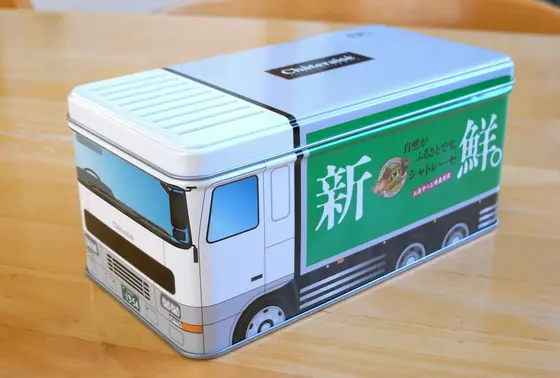 トラック型缶に詰め放題
