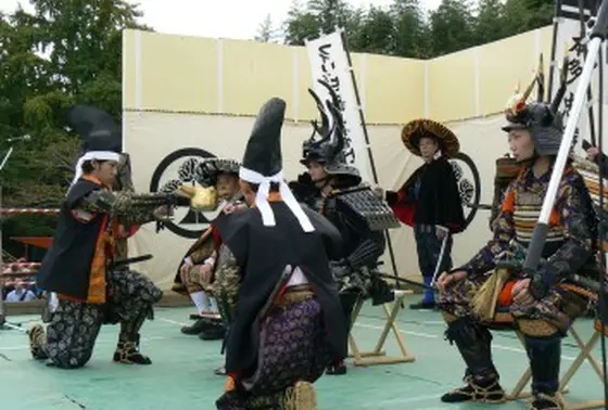 毎年行われる大多喜お城祭り