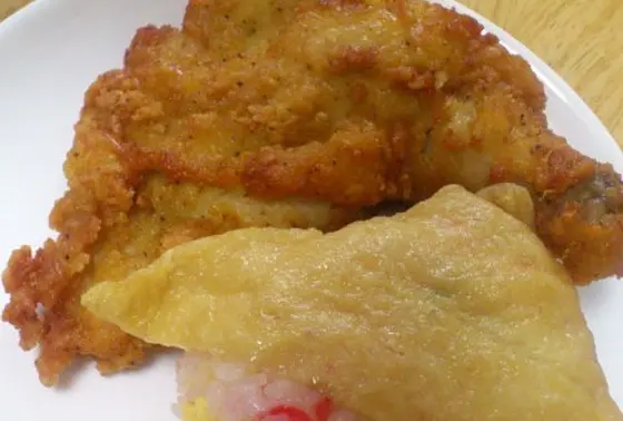 チキンが人気です