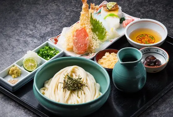 ざるぶっかけ定食