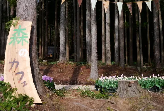 森のカフェもオープン