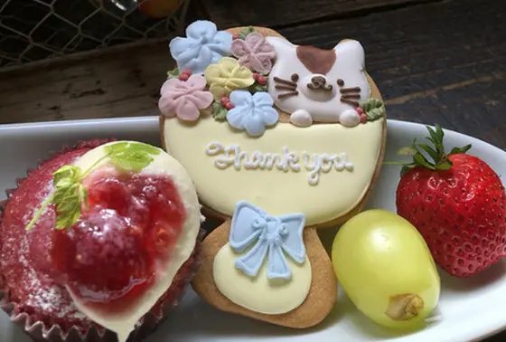 お土産にはクッキー