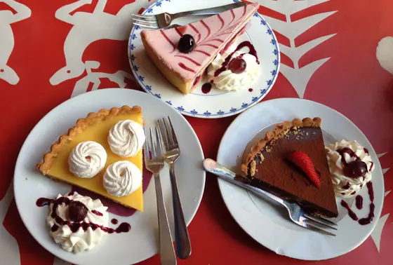 可愛くて美味しいケーキたち。