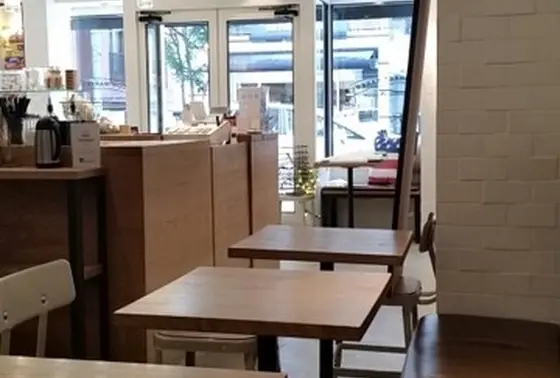 店内にあるイートインスペース