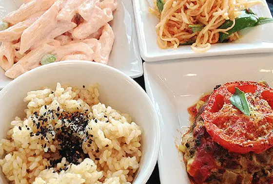 組み合わせ自由なランチ