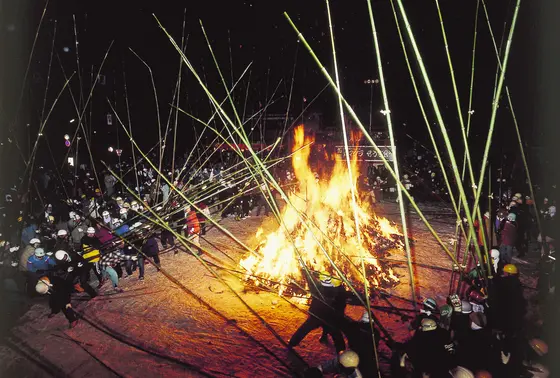 竹うち(2月15日開催)