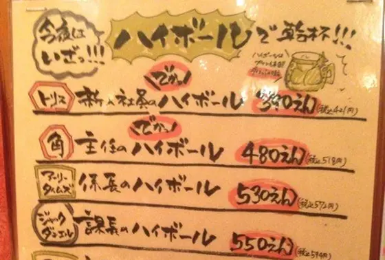 ハイボール