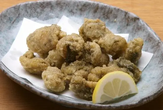 イソギンチャクの唐揚げ