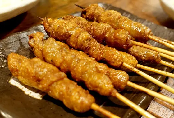 鶏皮串