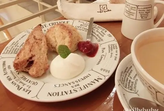 お茶するならスコーン♡
