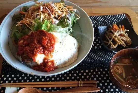 ロコモコランチ☀️🍴
