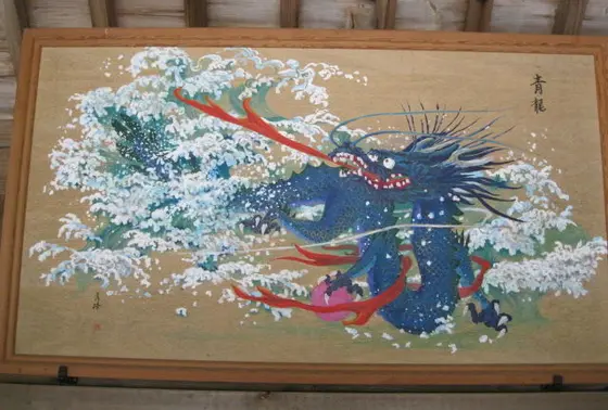 【見どころ】青竜の絵馬
