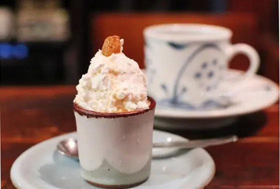 あまーいホットドリンクも幾つかあります。