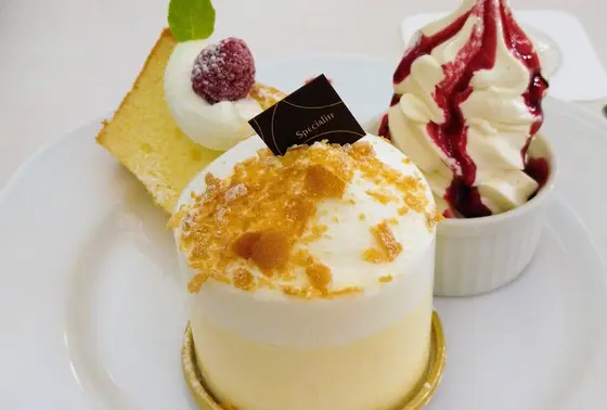 ケーキセットがおすすめ