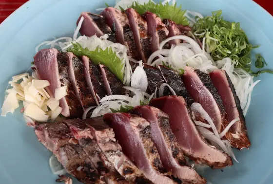 鰹のタタキ