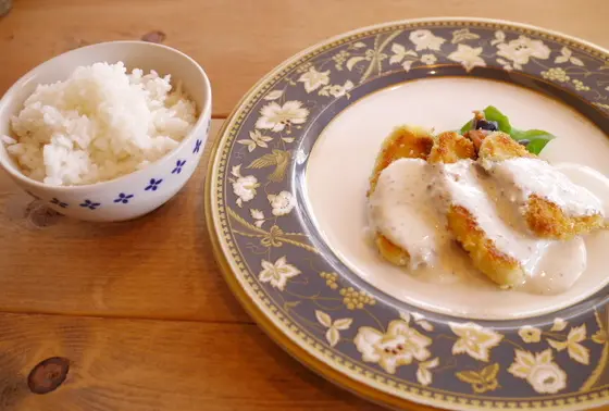 ランチはミニコースです