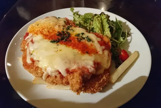 ボリューム満点の「チキンパーマー」