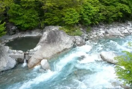 橋の上から よく見える